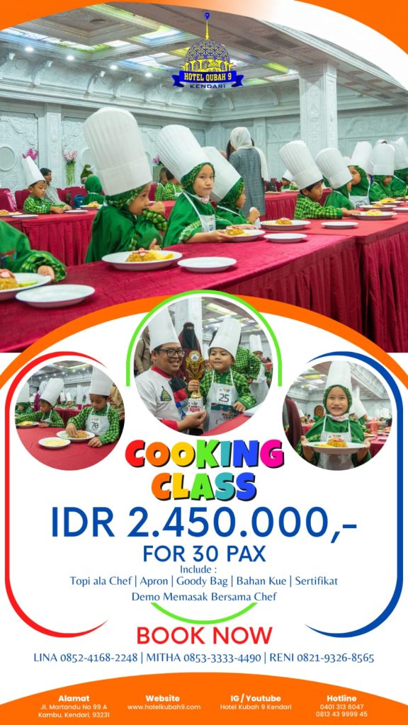 cooking class, ahmad hasta fariza